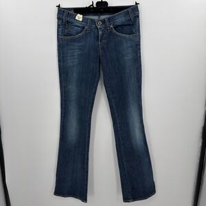 Miss Sixty Collection "Ex Love" Bootcut Jeans Women Size 29 Blue Wash